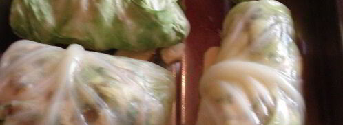 голубцы с грибами и брынзой. Шаг 5