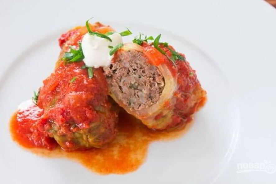 Рецепт голубцы с капустой