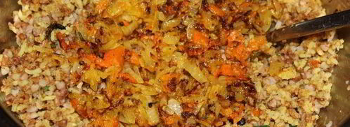 голубцы с отрубями, гречей и горгонзолой. Шаг 8