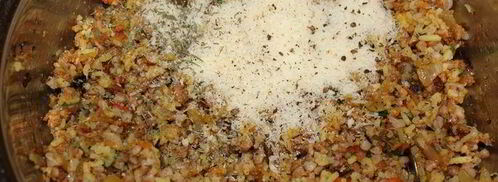 голубцы с отрубями, гречей и горгонзолой. Шаг 9