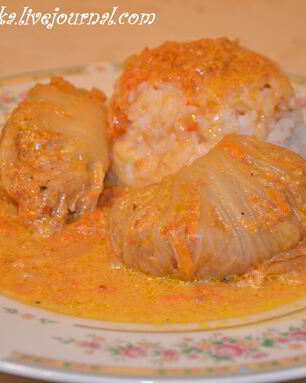 Голубцы в пекинской капусте в мультиварке