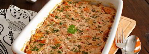 ленивые голубцы слоями в духовке. Шаг 16