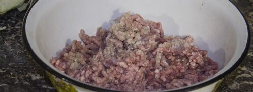 ленивые голубцы в духовке в сметанном соусе. Шаг 3