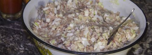 ленивые голубцы в духовке в сметанном соусе. Шаг 10