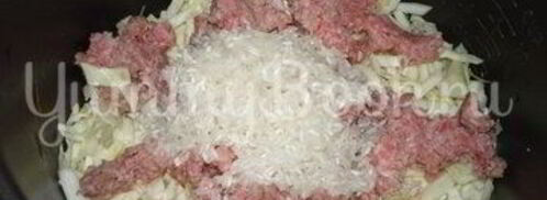 ленивые голубцы в мультиварке. Шаг 5