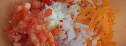 мини-голубцы в одежке из кабачков. Шаг 8