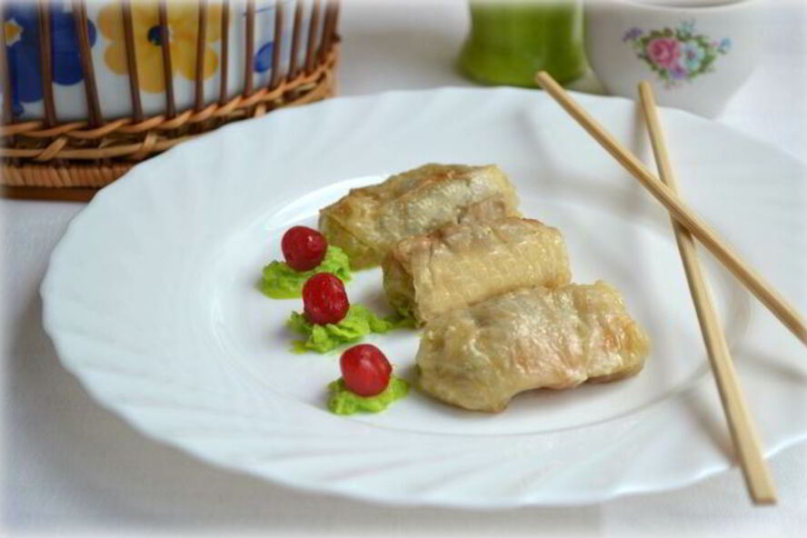 Рецепт нежные голубцы из пекинской капусты