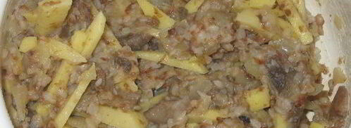 постные голубцы с гречкой и картофелем. Шаг 9