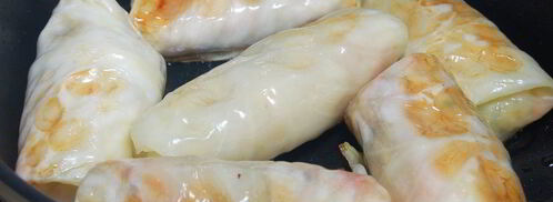 постные голубцы с овощами и шампиньонами. Шаг 7