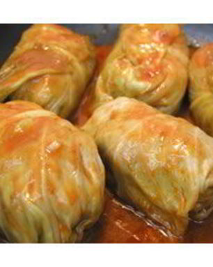 Праздничные голубцы с бараниной