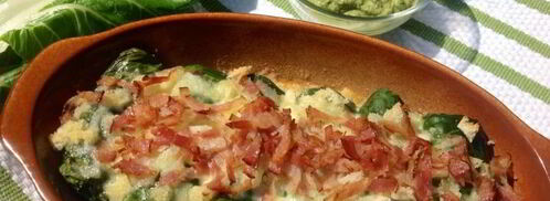 запеченные голубцы из мангольда. Шаг 21