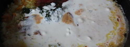 запеченные голубцы в кетчупе и сметане. Шаг 9