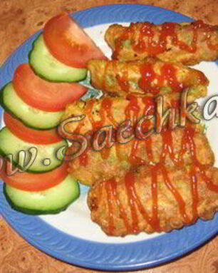 Жареные голубцы