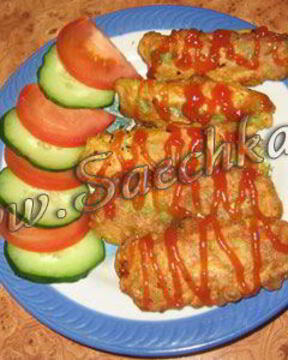 Жареные голубцы