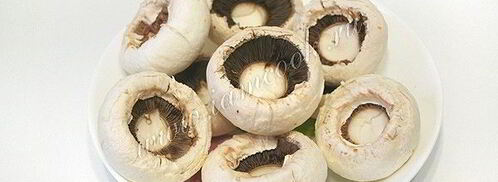 фаршированные шампиньоны с фаршем. Шаг 3