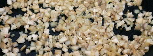 фаршированные шампиньоны с фаршем. Шаг 7