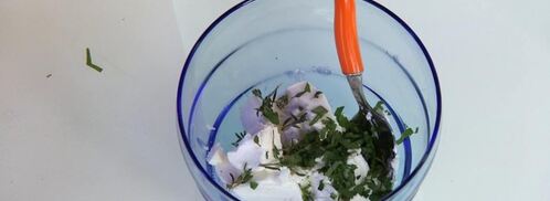 фаршированные шампиньоны. Шаг 2