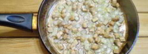 грибы фаршированные в духовке. Шаг 7