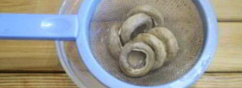 грибы фаршированные в духовке. Шаг 9