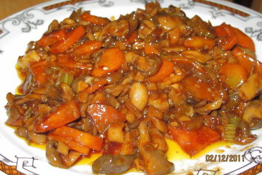 Рецепт грибы по-китайски