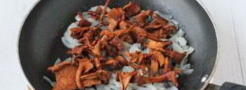 грибы сушеные жареные. Шаг 5