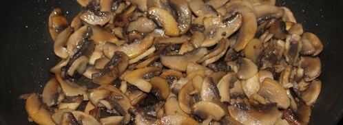 грибы в сливочной заливке. Шаг 2