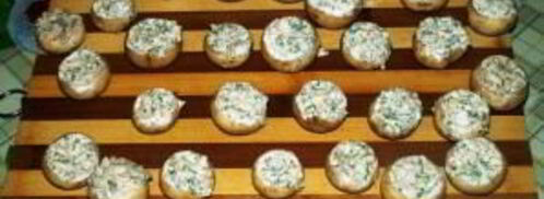 грибы, запеченные с сыром в духовке. Шаг 3