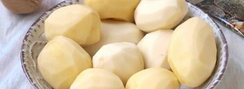 лисички с картошкой в духовке. Шаг 3