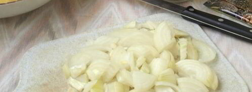 лисички с картошкой в духовке. Шаг 4