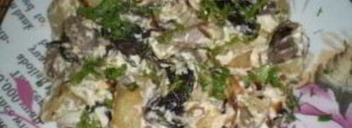 подберезовики, жареные со сметаной. Шаг 6