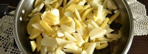 подосиновики жареные с картошкой. Шаг 6