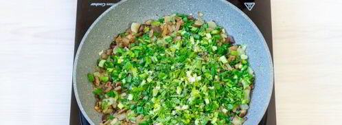 постные фаршированные шампиньоны. Шаг 12