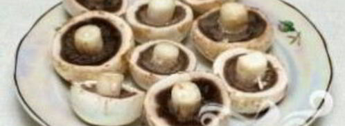 шампиньоны фаршированные. Шаг 2