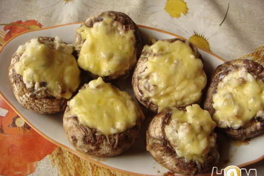 Рецепт шампиньоны под майонезом