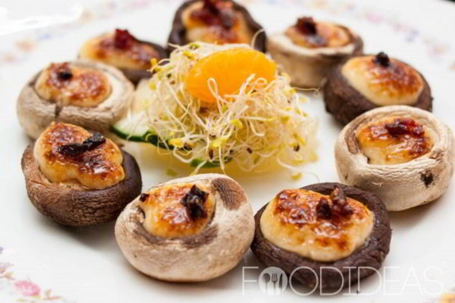 Рецепт шампиньоны с плавленым сыром