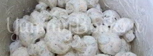 шампиньоны, запеченные на костре. Шаг 2