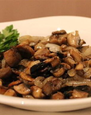 Шампиньоны жареные