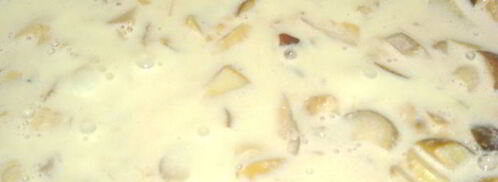 смажанка — грибы в сметане. Шаг 2