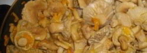 тушеные волнушки. Шаг 3