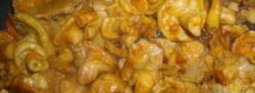 тушеные волнушки. Шаг 5