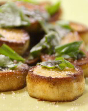 Вешенки жареные с чесноком