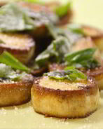 Вешенки жареные с чесноком