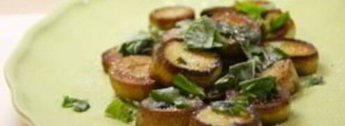 вешенки жареные с чесноком. Шаг 3