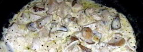 волнушки, жареные в сметанном соусе. Шаг 5