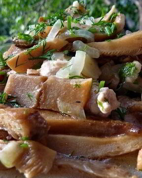 Жареные грузди