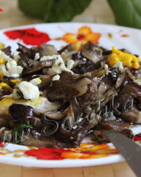 Жареные опята