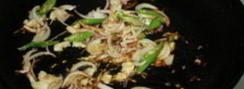 жареные вешенки с луком. Шаг 2