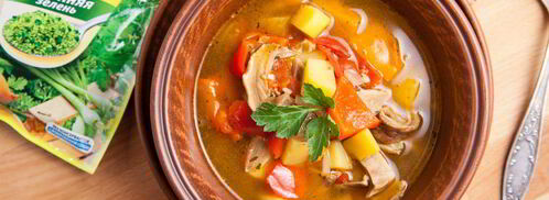 грибной суп-гуляш. Шаг 10