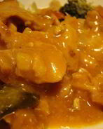 Гуляш из кролика с подливкой