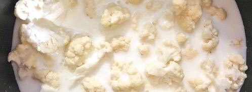 гуляш из курицы с пюре из цветной капусты. Шаг 5